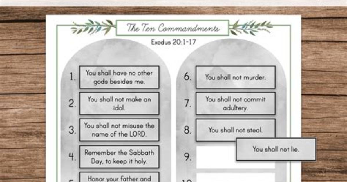 10 Commandments from the Author of the Small Penis Bible