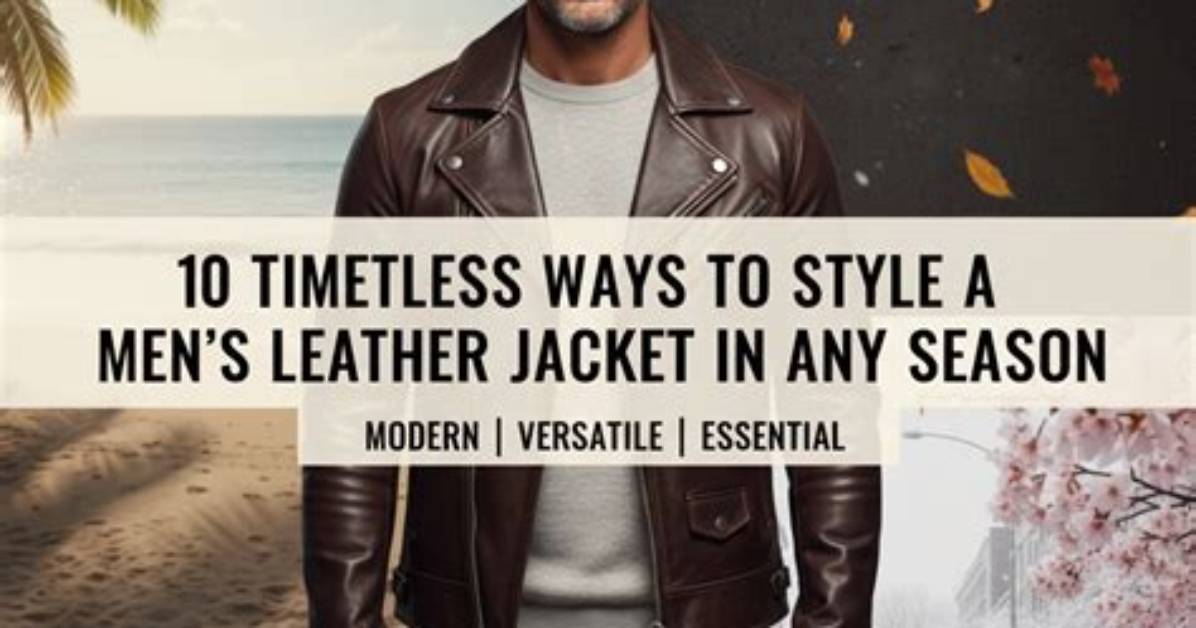 10 Ways to Style a Leather Jacket Ft. Fashion Influencer Jair Woo