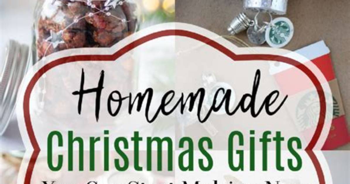 120 Easy Homemade Christmas Gift Ideas on a Budget 2023
