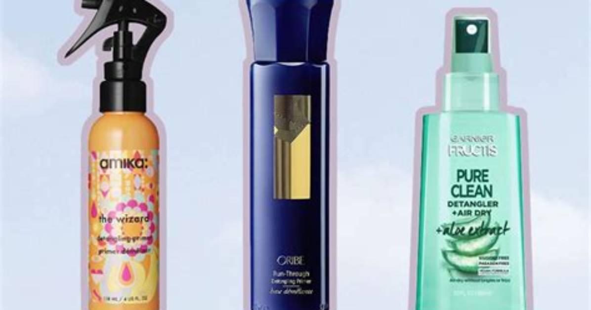 15 Best Detangler Sprays to Get Rid of Knots and Tangles