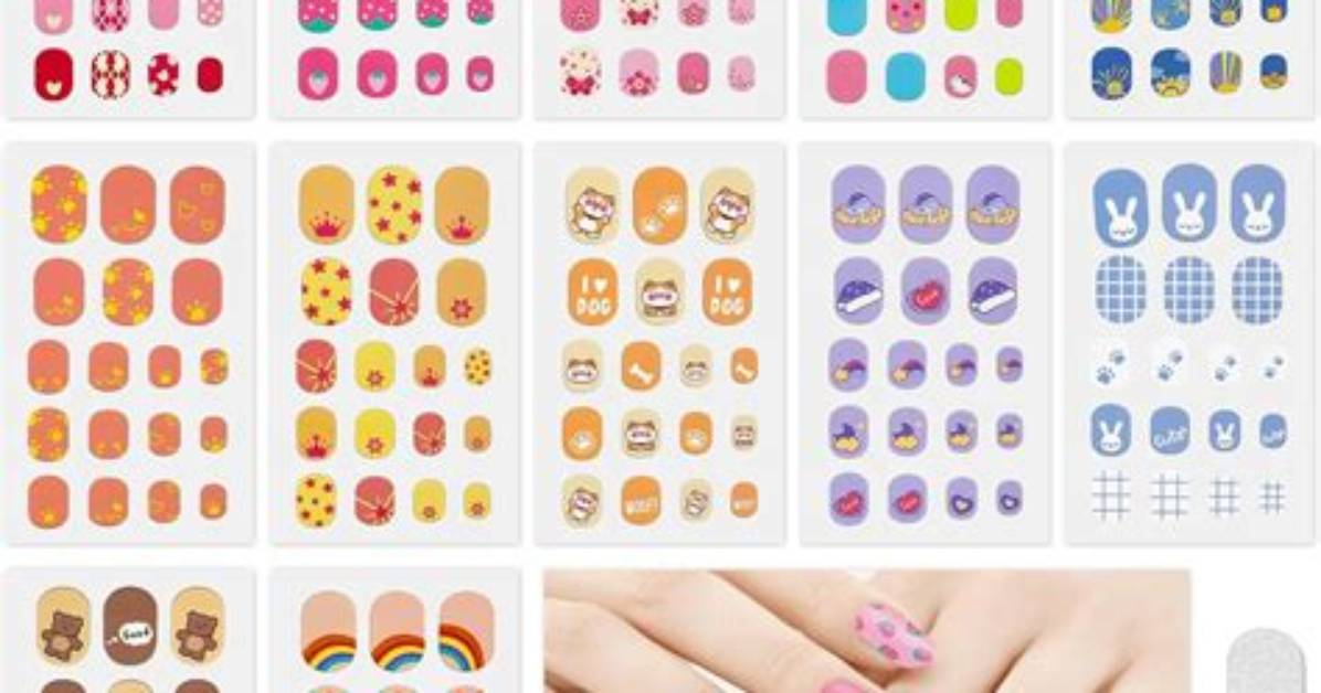 15 Best Nail Art Wrap Stickers to Level up Your Manicure Game