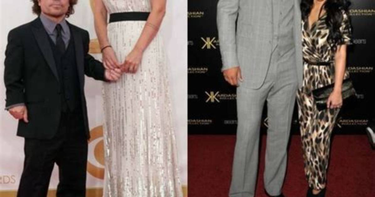 15 Celebrity Couples with Major Height Differences