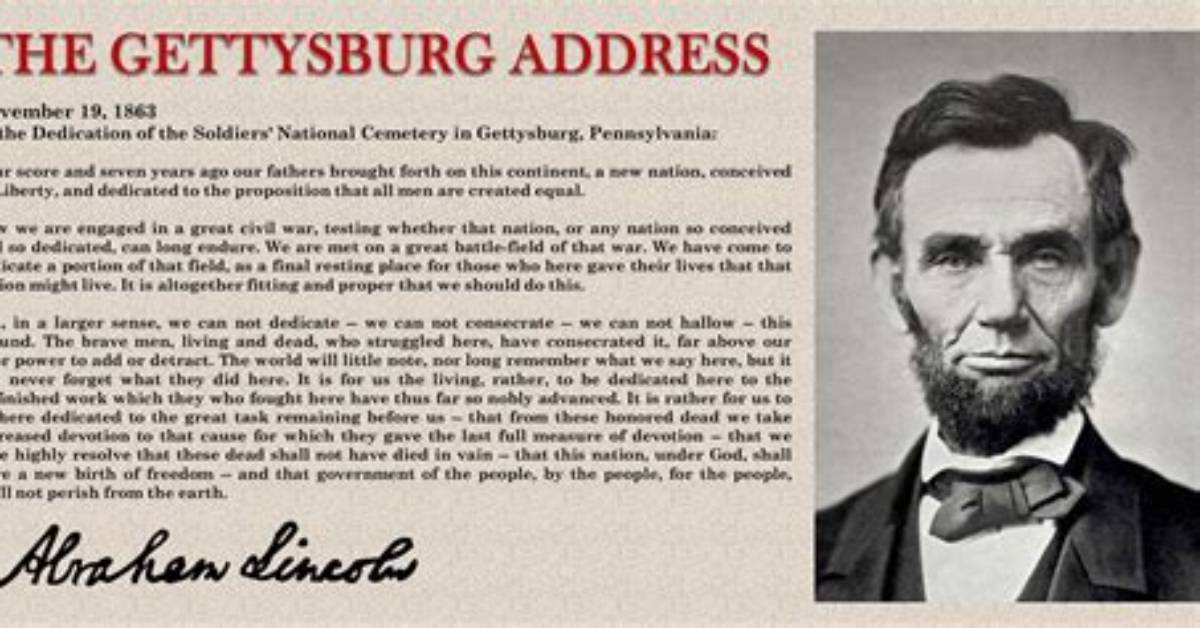 150 Year's Later: the Gettysburg Address