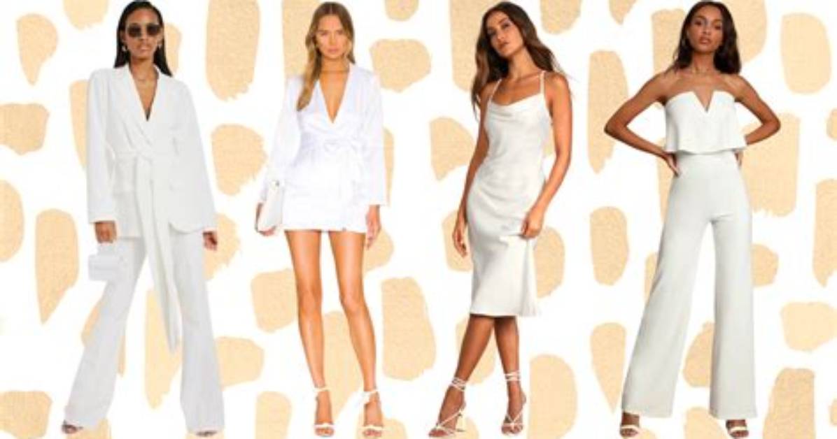 16 All-White Party Outfits You Can Wear Year-Round