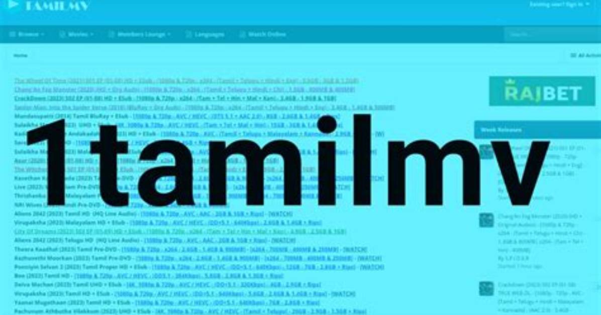 1Tamilmv. Net Login Safely, Analysis & Comments