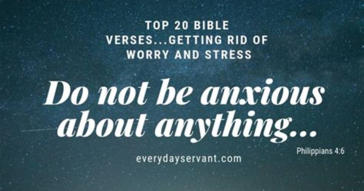 20 Bible Verses About Stress