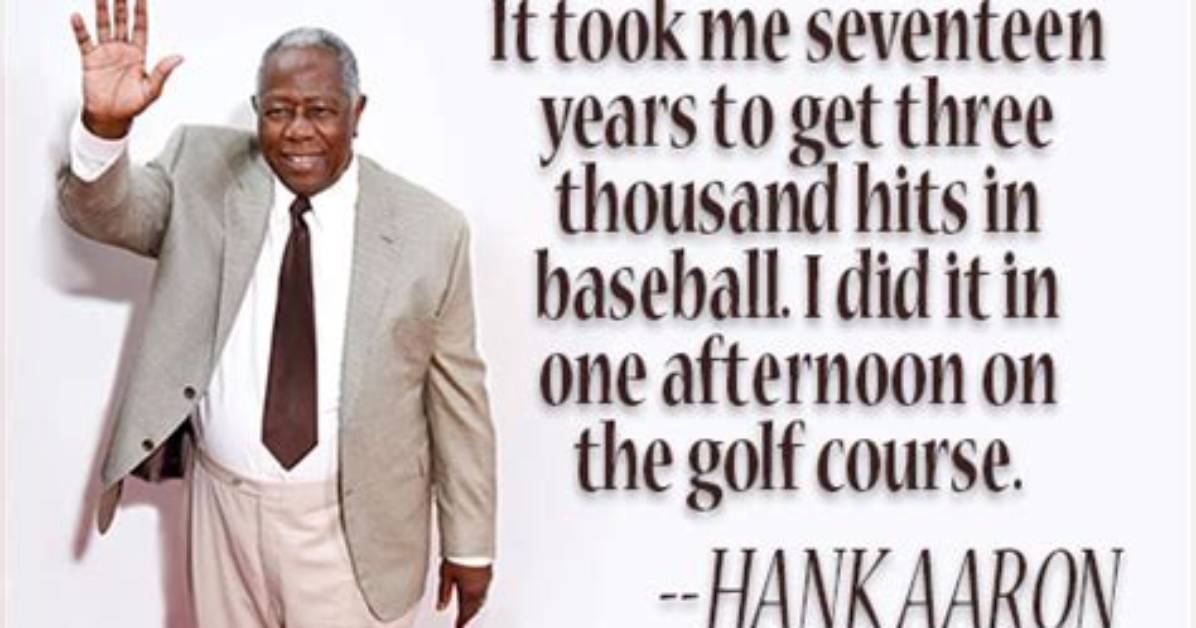 20 Famous Hank Aaron Quotes for Success