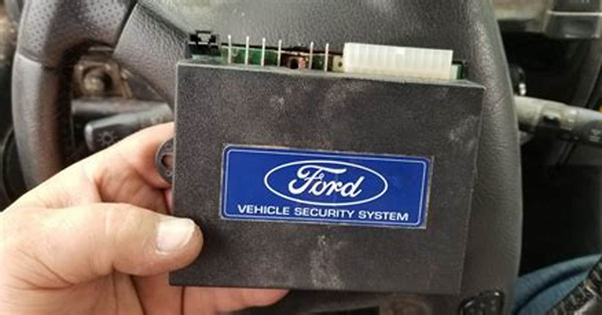 2002 Ford Explorer Security System Reset