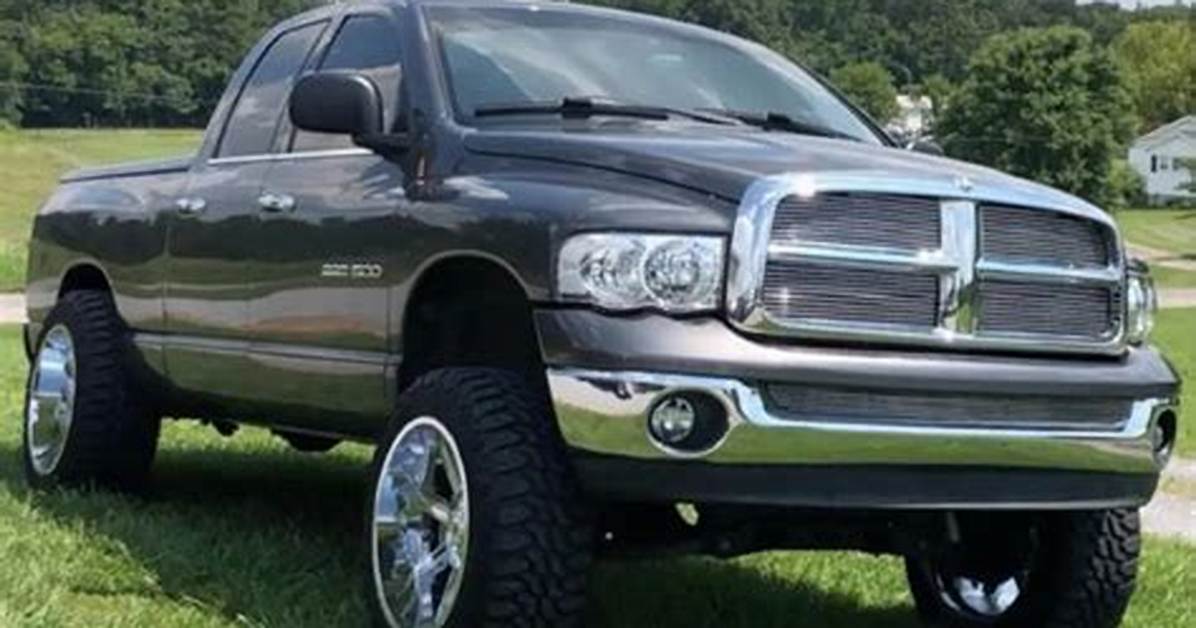 2004 Dodge Ram 1500 Bolt Pattern