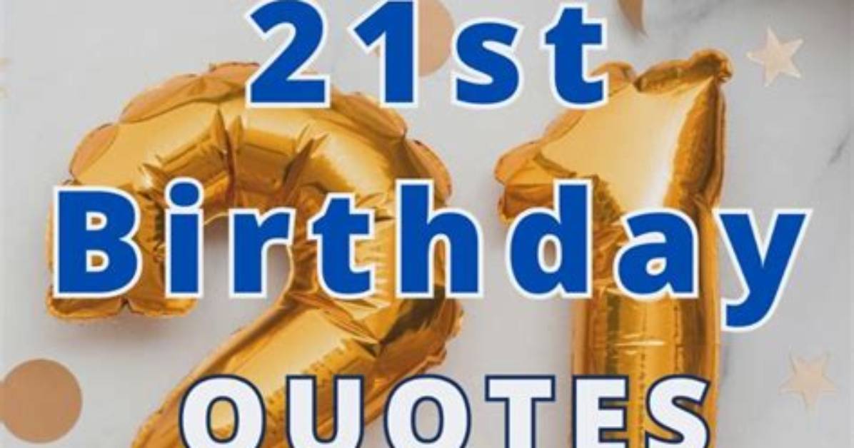 21St Birthday Captions Perfect for the Instagram Photo of Your First Legal Drink