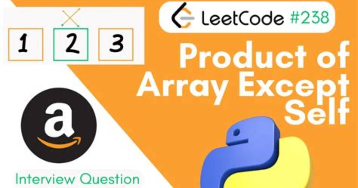 238. Product of Array Except Self-Leetcode