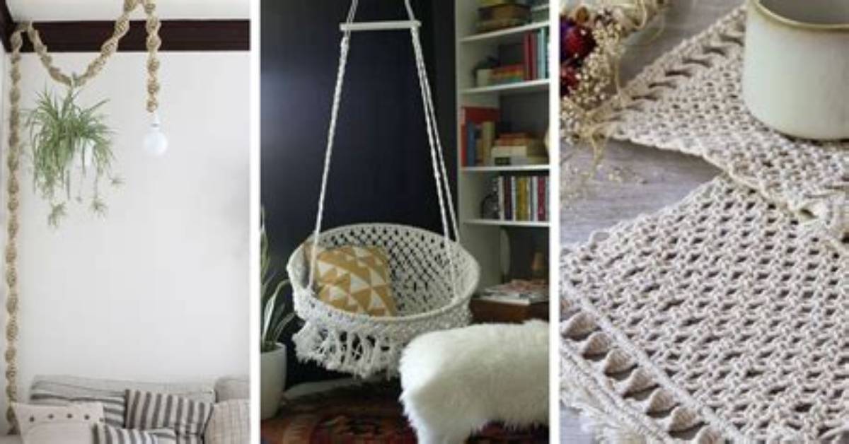 25 Macrame Decorating Ideas - the '70S Decor Trend Is Back