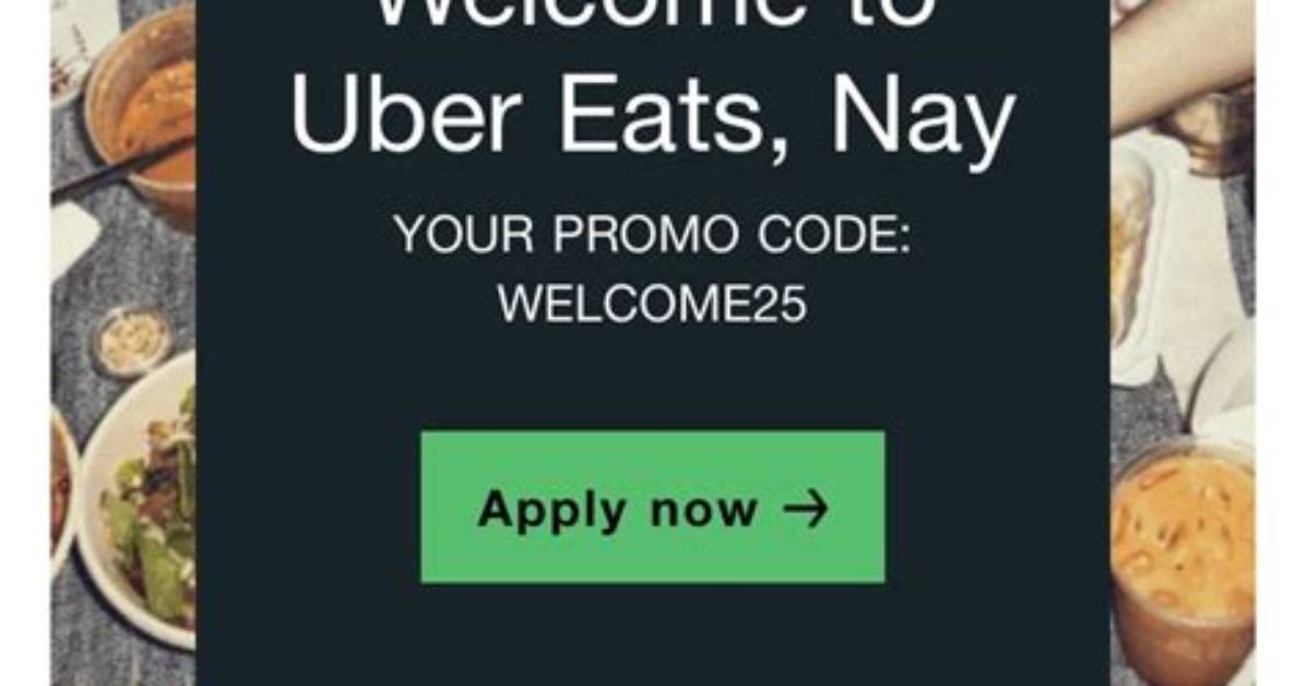 $30 off Uber Eats Promo Codes & Coupons January 2024