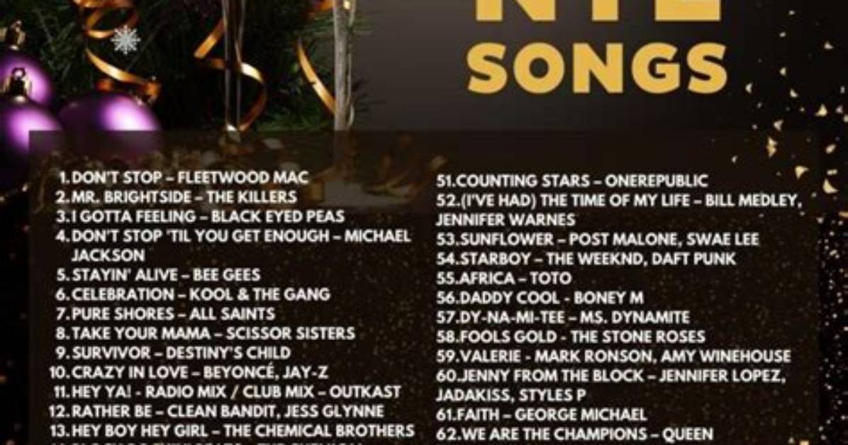 36 Best New Year's Eve Songs for Your Nye Playlist 2024