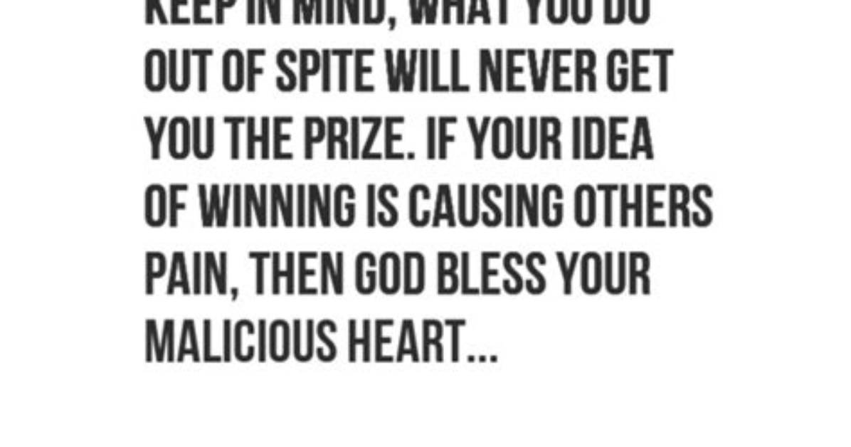 39 Quotes About Being Spiteful