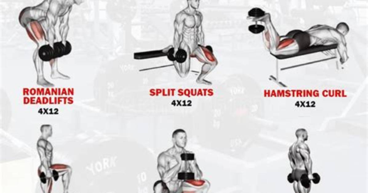 4 Dumbbell Workouts to Strengthen Your Leg Muscles