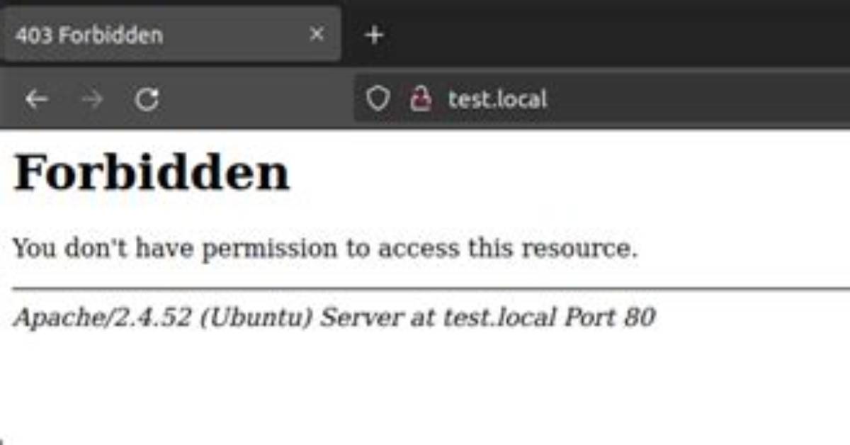 403 Forbidden Error in Apache with Document Root on an Ntfs Partition