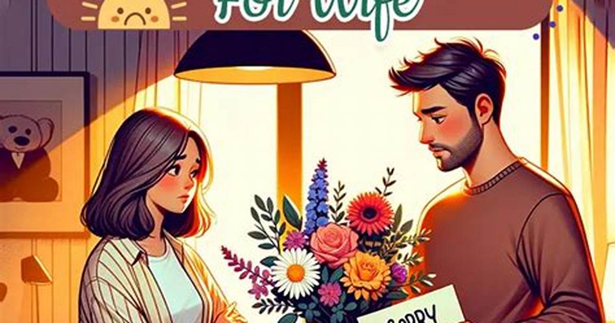 49 Heartwarming Sorry Messages for Wife to Melt Her Anger