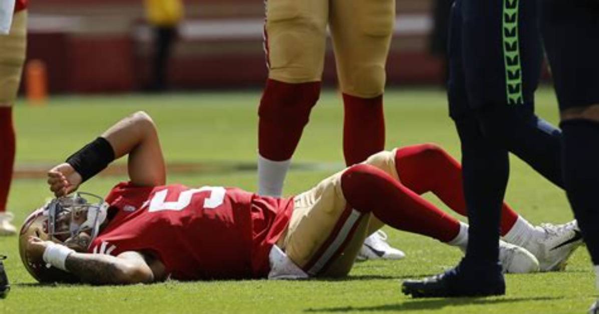 49Ers: Details Spill on Trey Lance Injury That 'Did Not Heal Properly'