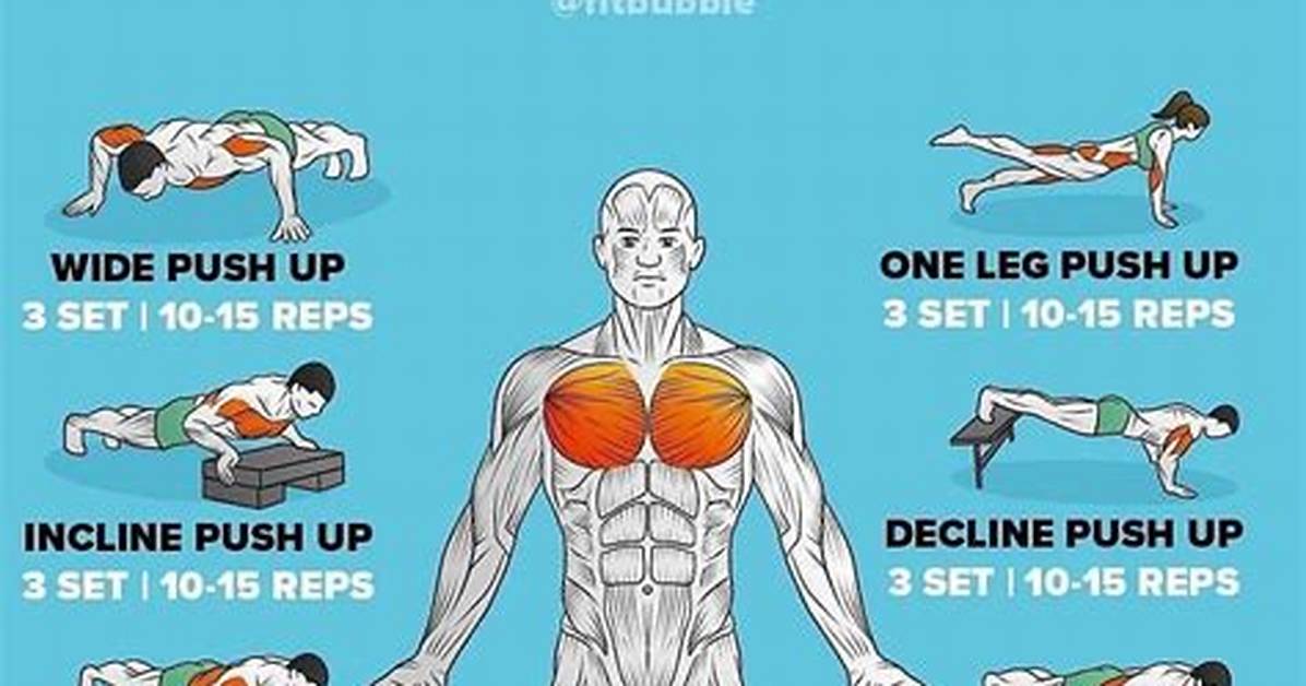 5 Bodyweight Exercises for a Chiselled Chest