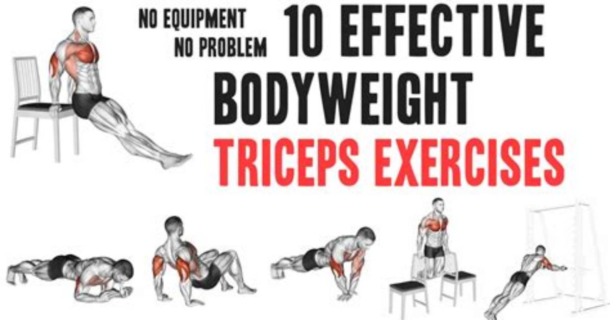 5 Bodyweight Exercises for Big, Strong Triceps