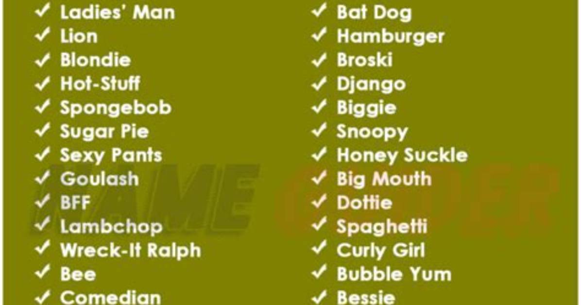 50+ Funny Names You Can Only Find in Africa