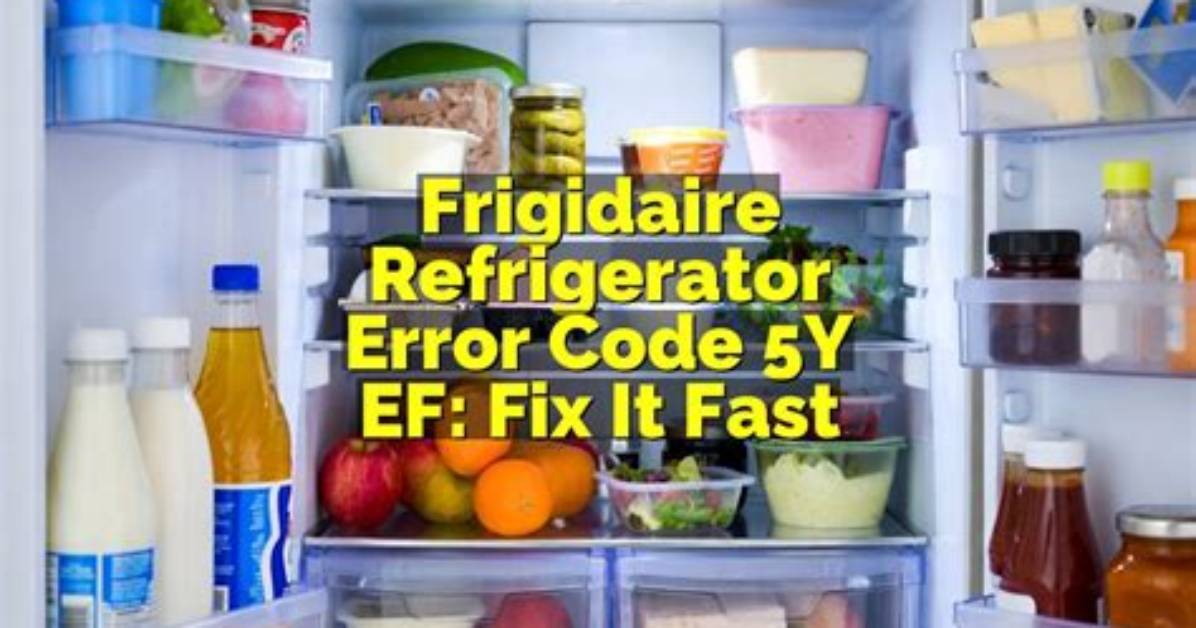 5Y Ef Error Code