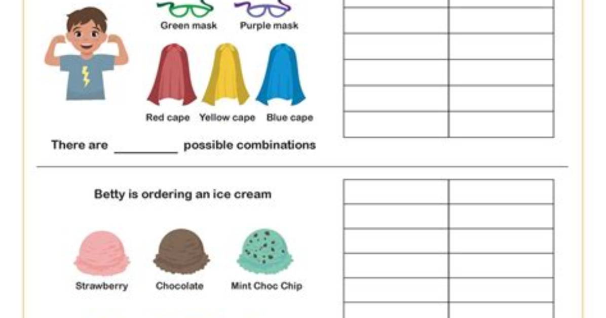 6 Combinations of 10