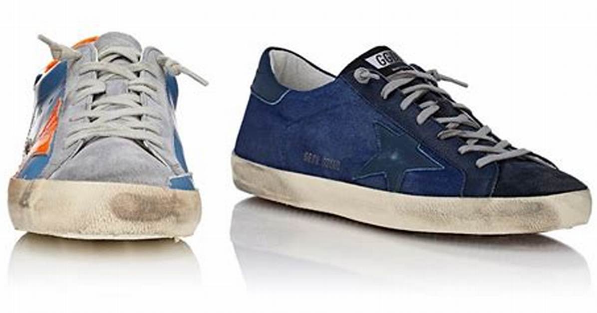 $600 Golden Goose Sneakers Feature Dirt, Tears and Duct Tape