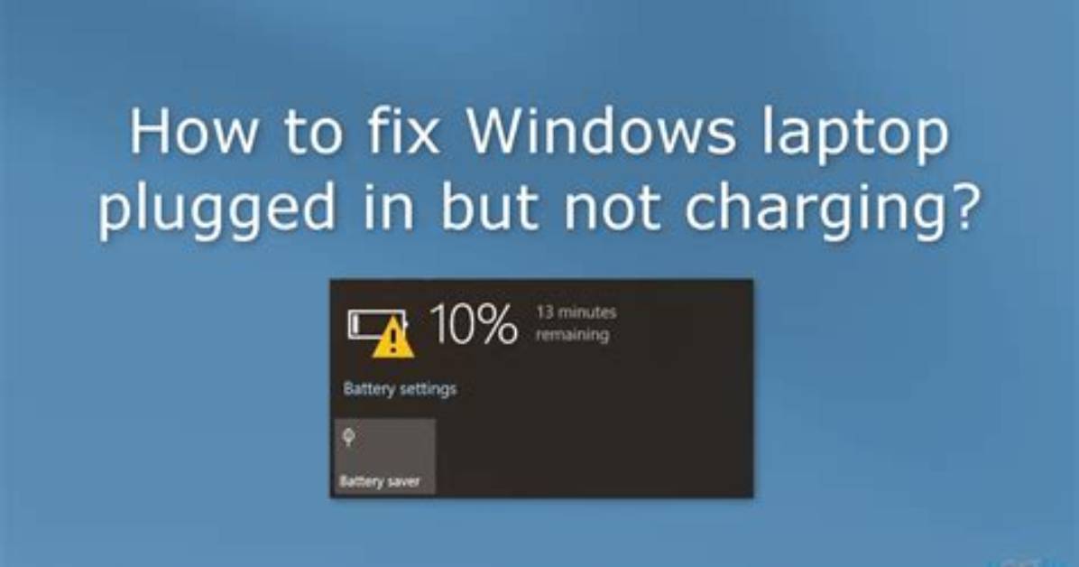 98% Plugged In, Not Charging