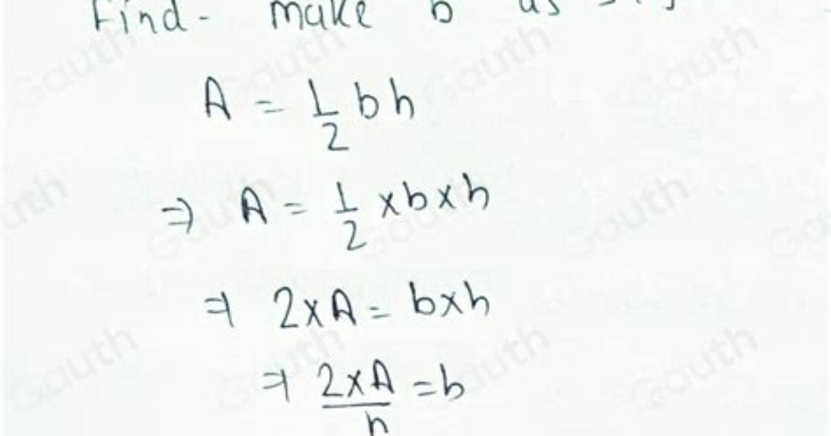 A Bh Solve for B