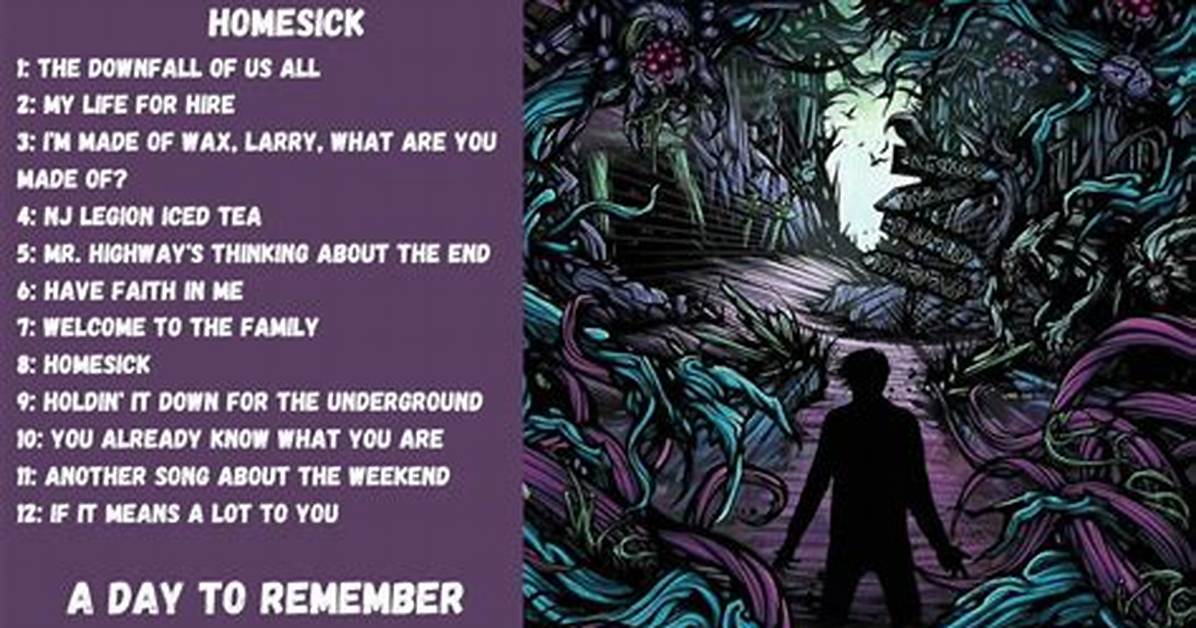A Day to Remember Lyrics