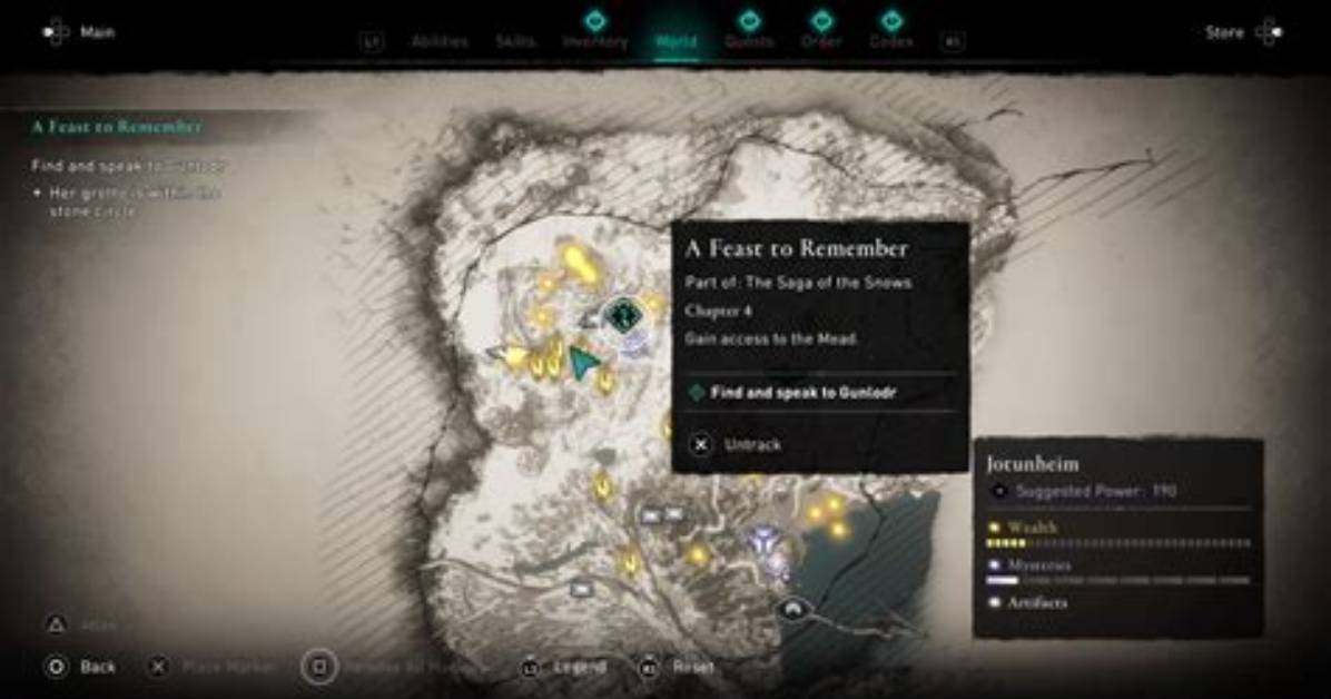 A Feast to Remember, Assassin's Creed Valhalla Quest