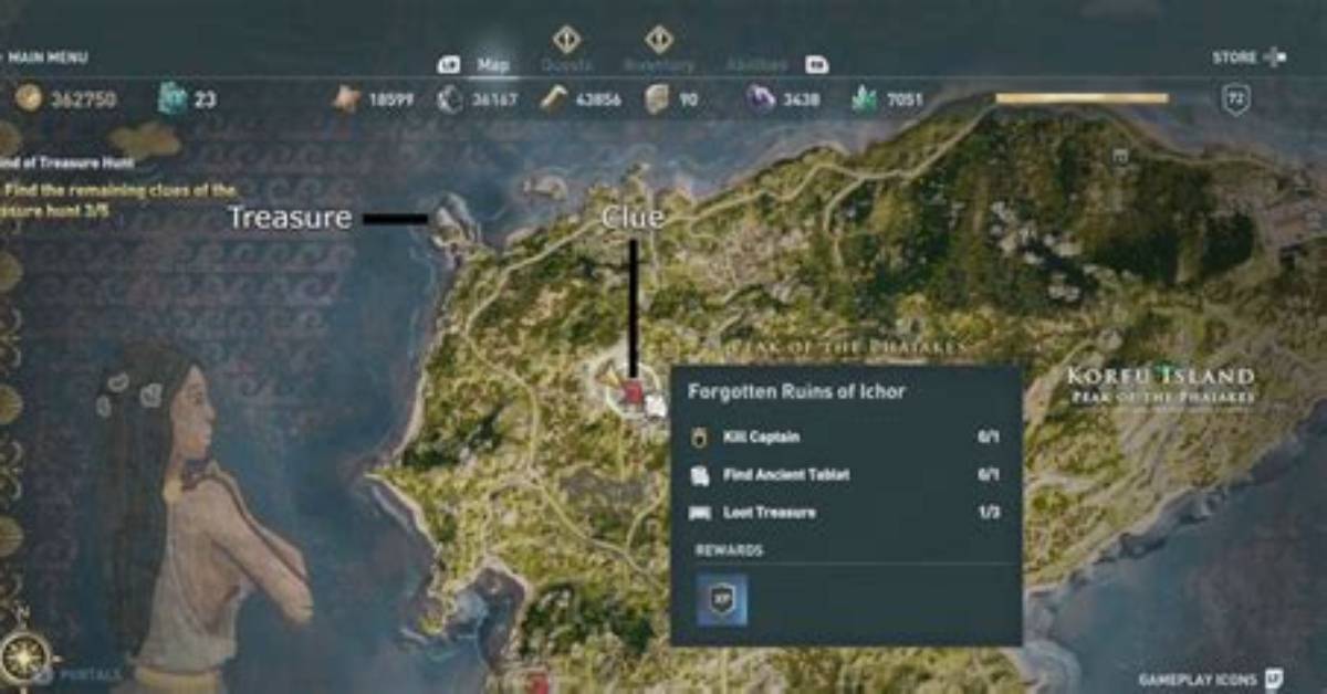 A Kind of Treasure Hunt, Assassin's Creed Odyssey Quest