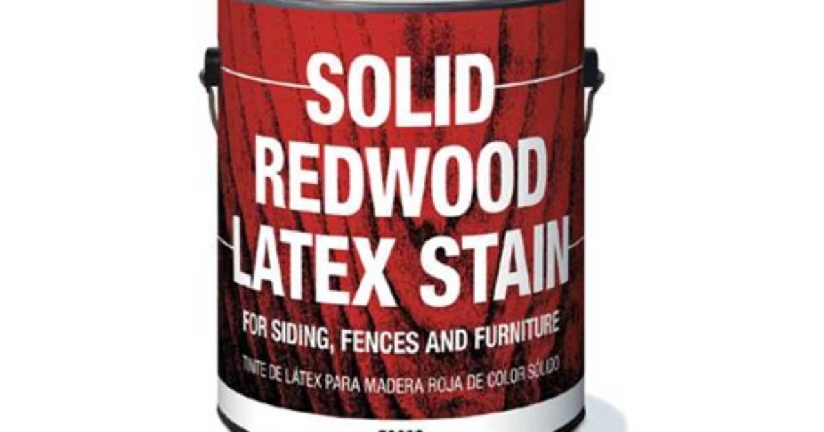 A Solid Latex Stain
