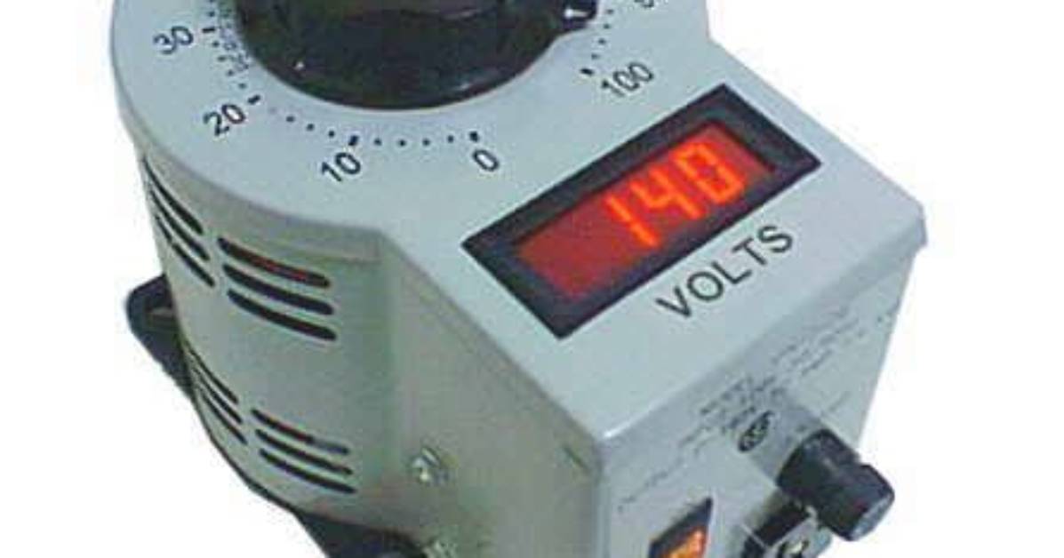 A Variac Is Used To