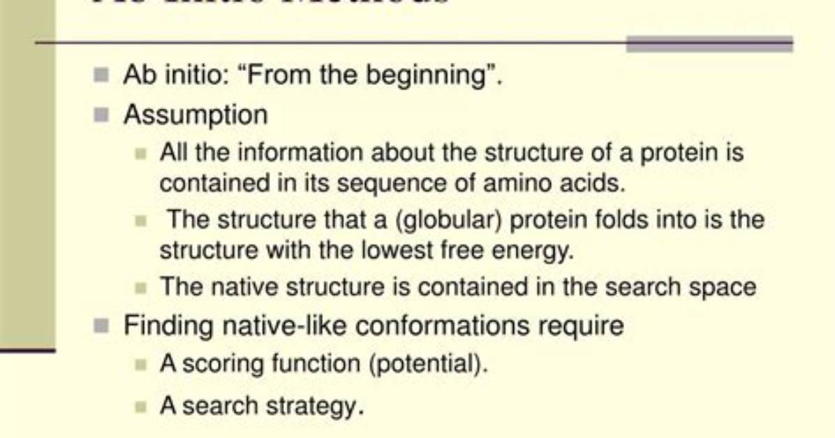 Ab Initio Methods