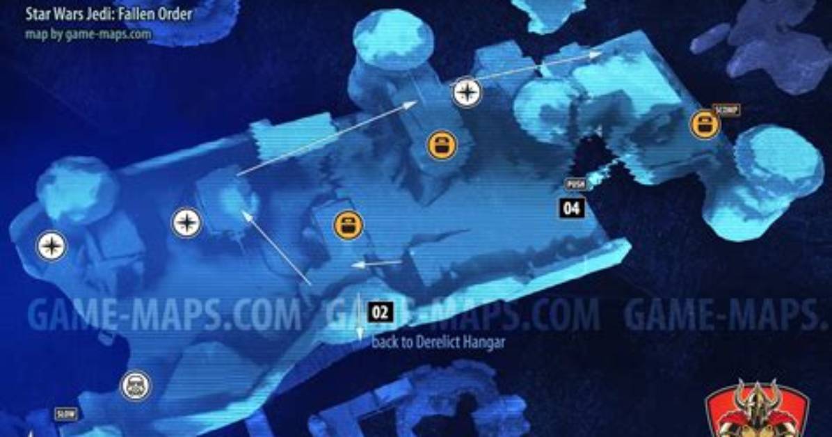 Abandoned Village Map, Zeffo for Star Wars Jedi Fallen Order
