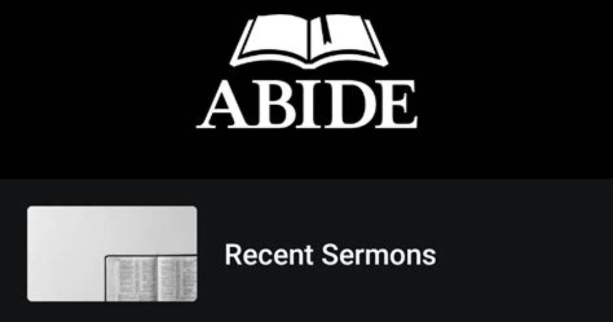 Abide App Free