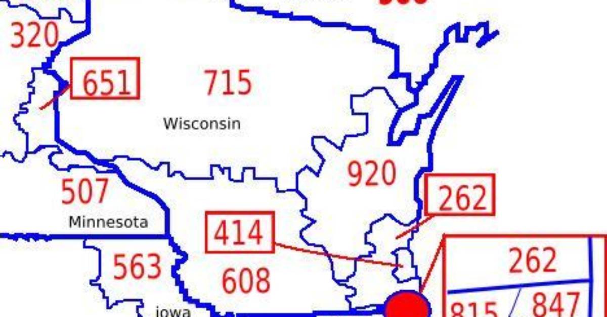 About 262 Area Code, Where 262 Area Code Located, Time Zone and 262 Area Code Phone Number