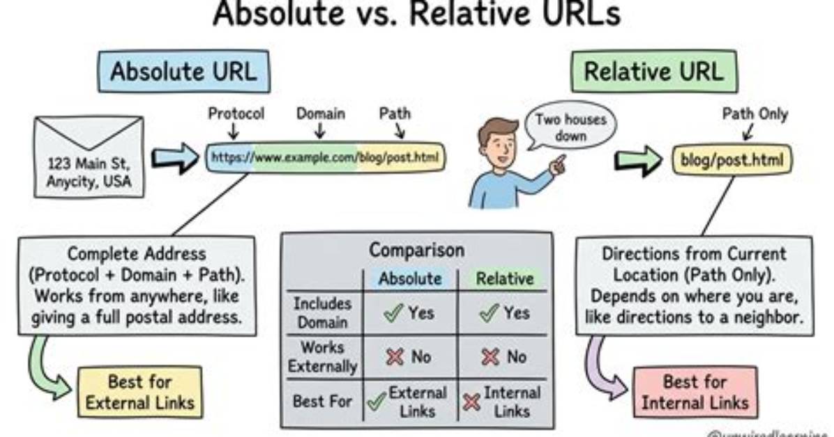 Absolute vs Relative Urls