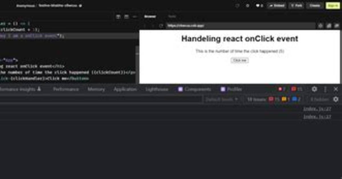 Accessibility - React Ensure Click Events Have Key Events