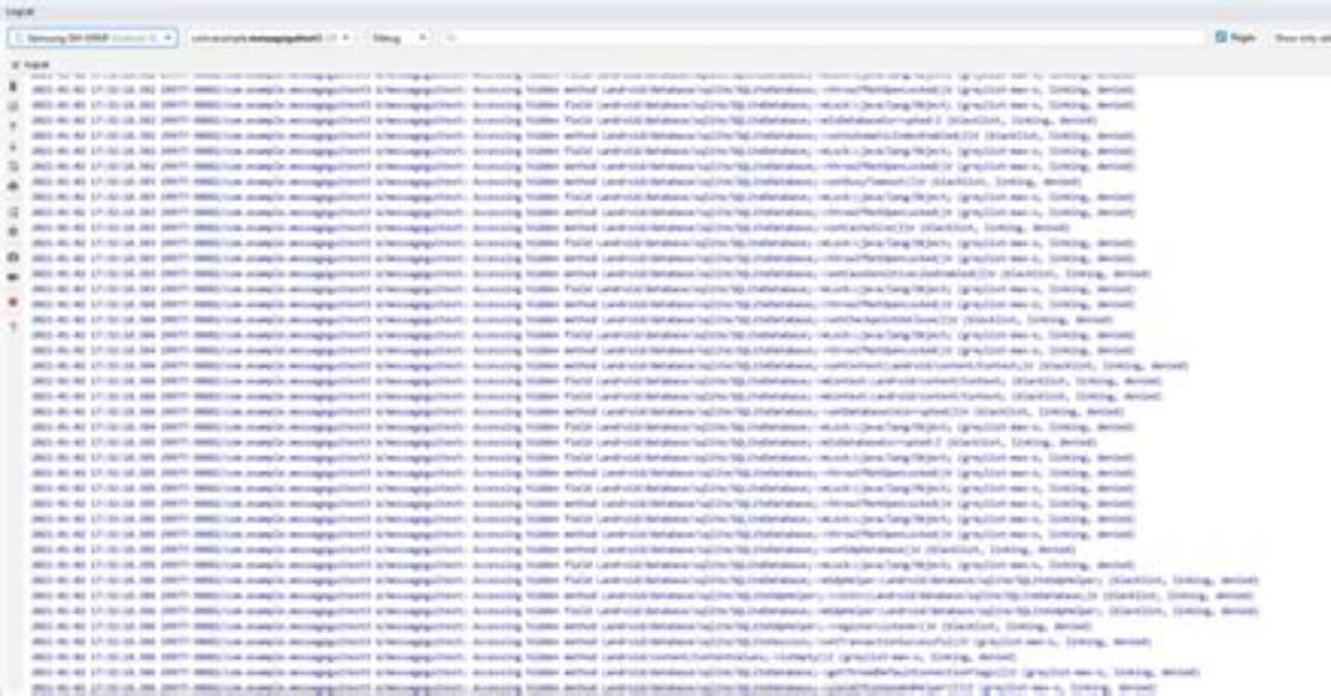 Accessing Hidden Method Logcat Warnings and Restrictions on Non-Sdk Interfaces