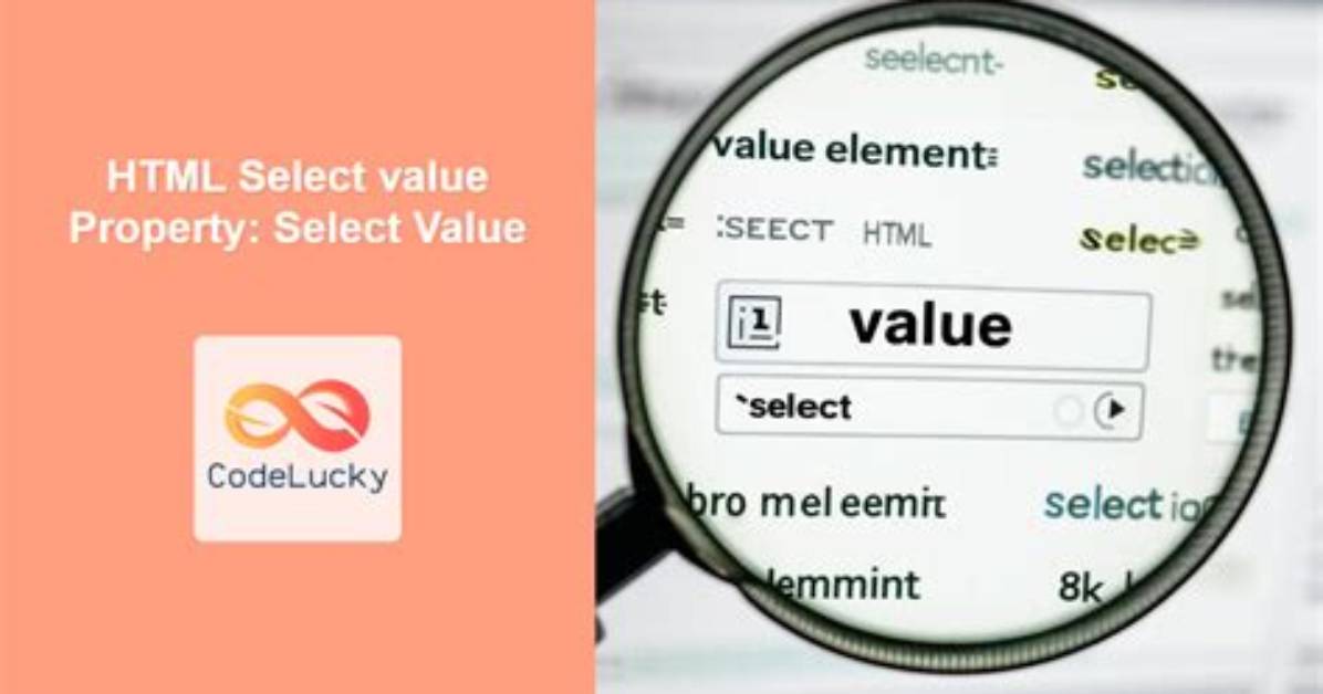 Accessing the Value of an Htmlselectelement