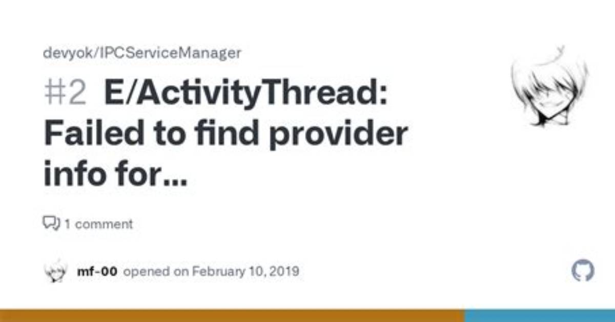 Activitythread: Failed to Find Provider Info for Com. Google. Android. Gms. Chimera