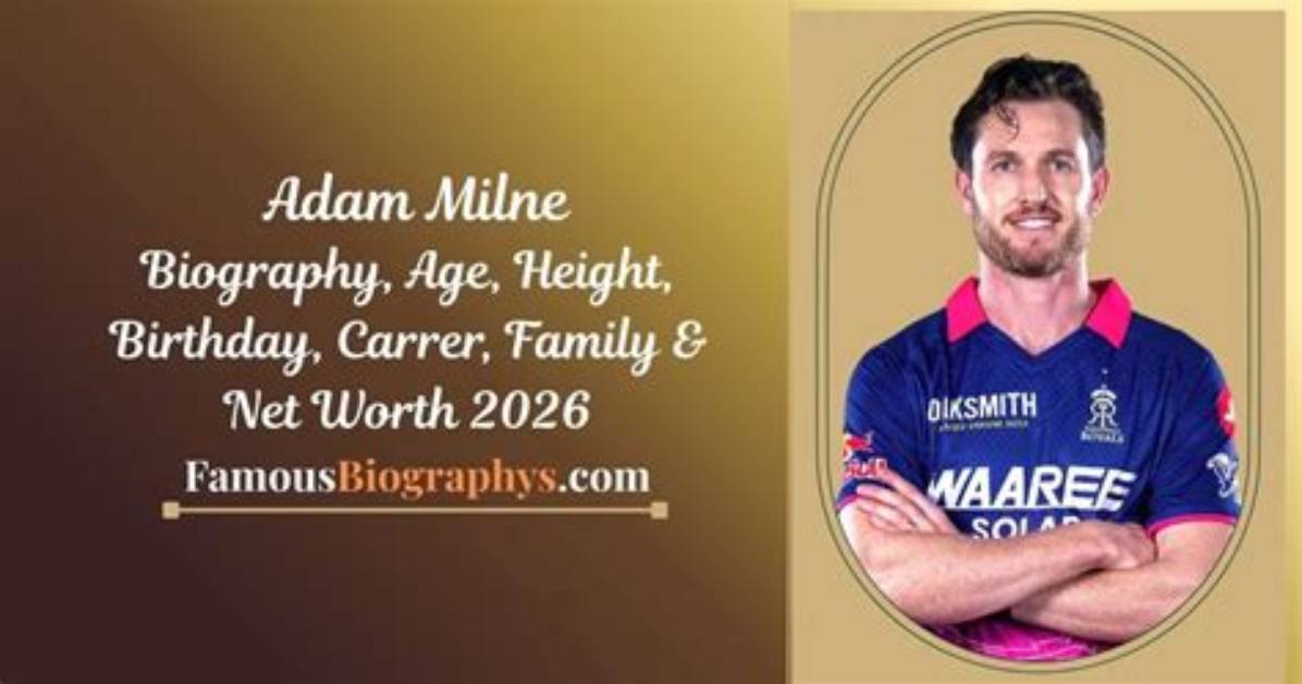 Adam Hunter – Biography, History, Age, Weight, Height, Relationships