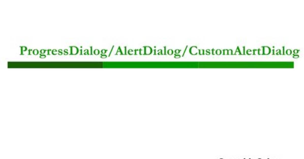 Add a Delay to Progress Dialog