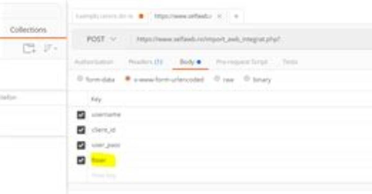 Add Csv File to Http Post