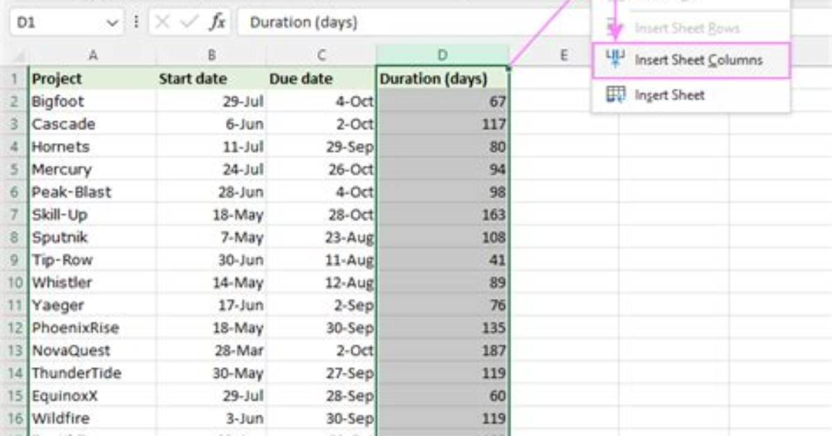 Add (Insert) a Column Between Two Columns in a Data. Frame