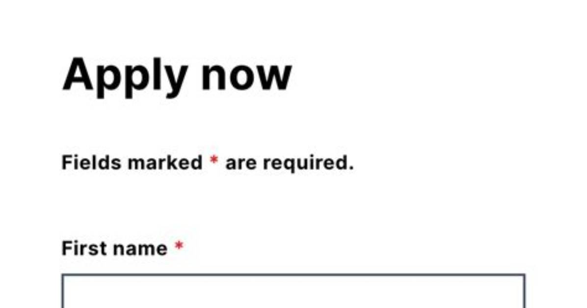 Adding a Red Asterisk to Required Fields
